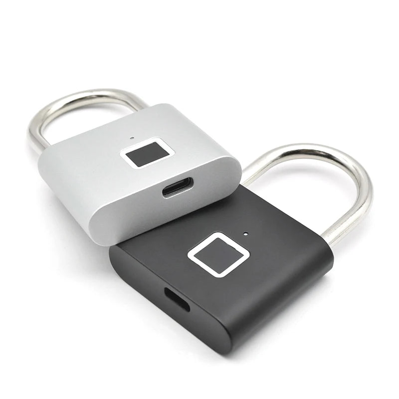 Quick Shipment Portable Safety High Sensitivity Ultra-long Endurance Gym Suitcase Smart Fingerprint Padlock